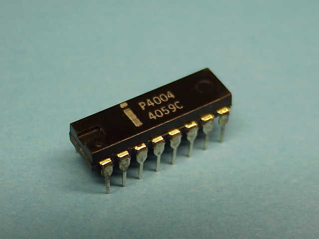 The microprocessor is introduced