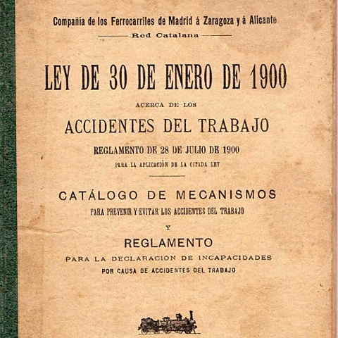 Ley contra riesgos laborales (1890)