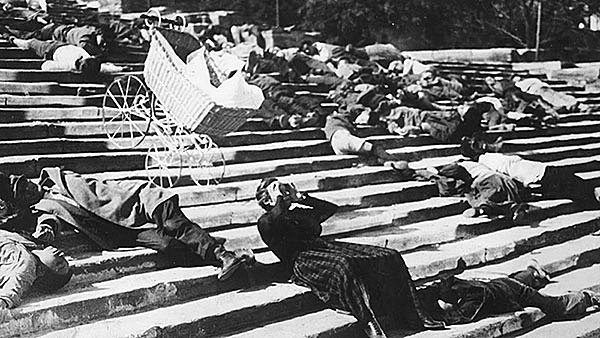 Escales d'Odessa a (El Cuirassat Potemkin).