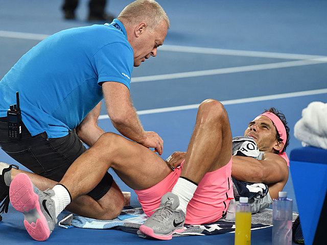 Rafa Nadal's injuries