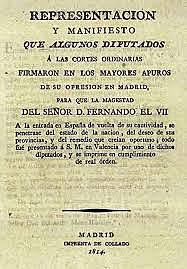Manifiesto de los persas