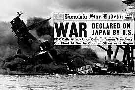 Japan invades Pearl Harbor