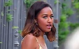 Barack's second daughter, Sasha was born