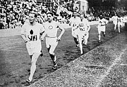 Louie Partakes in the 1936 olympics