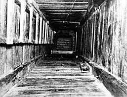 The Germans destroyed the tunnel