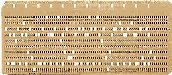 Tarjetas Perforadoras Jaouard