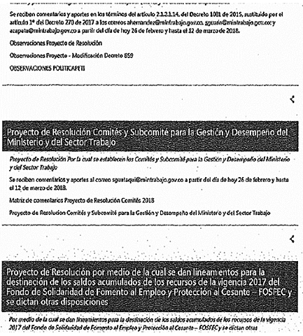 Resolución 1912 de 2018 - Colombia