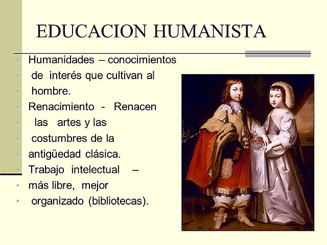 La Educación en el Humanismo en el Siglo XV.