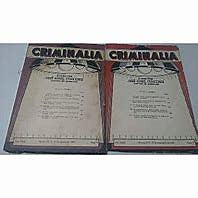 Nace la revista de divulgación titulada: Criminalia