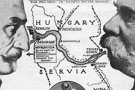 Austria-Hungria declara la guerra a Serbia