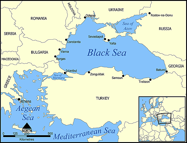 Los aliados planean abastecer a Rusia desde el Mar Negro