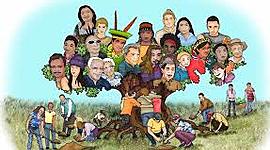 Timeline: Linea de tiempo diversidad de colombia. Elaborado Yeismi Samir Rocha