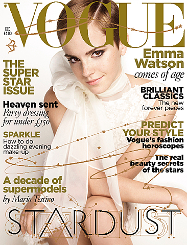 Vouge Magazine cover from the year 2010