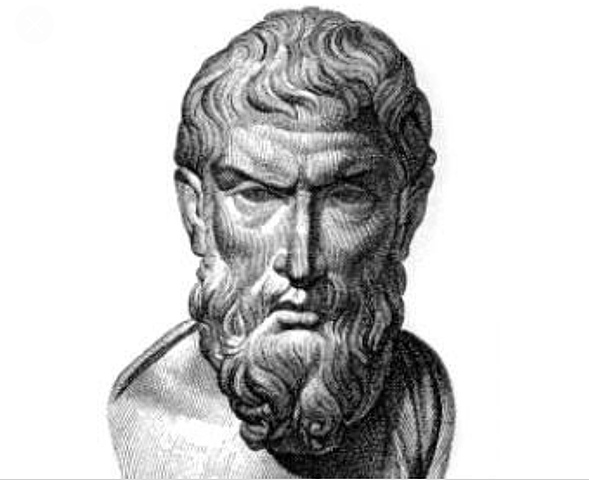 El griego Epicuro (óptica)