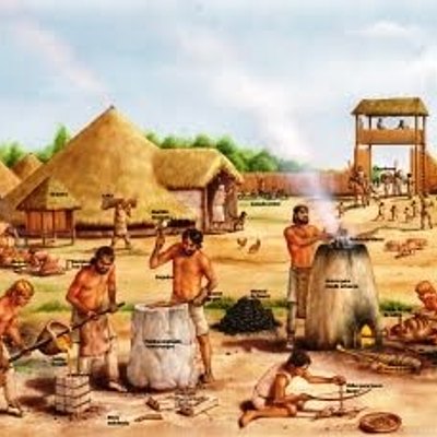 Timeline: METAL AGES AND PALAEOLITHIC AGE