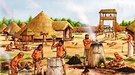 Timeline: METAL AGES AND PALAEOLITHIC AGE