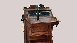 Western Electric Folding Cabinet