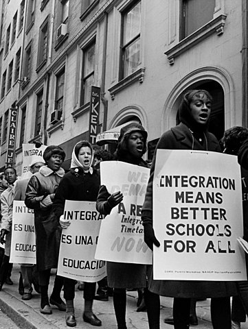 First Lawsuit Against Segregated Schools