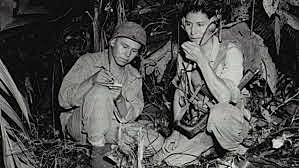 The Navajo Code Talkers