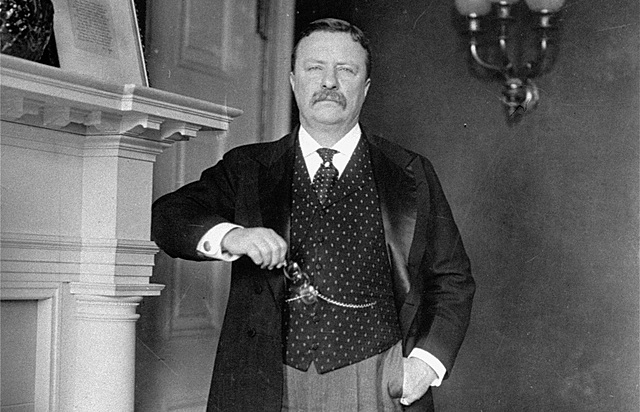 Named President when McKinley is assassinated