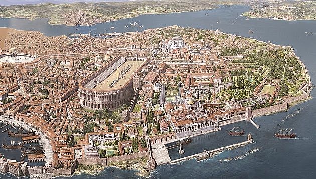 CONSTANTINOPLA NUEVA CAPITAL DEL IMPERIO
