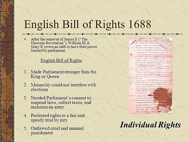EL BILL OF RIGHTS