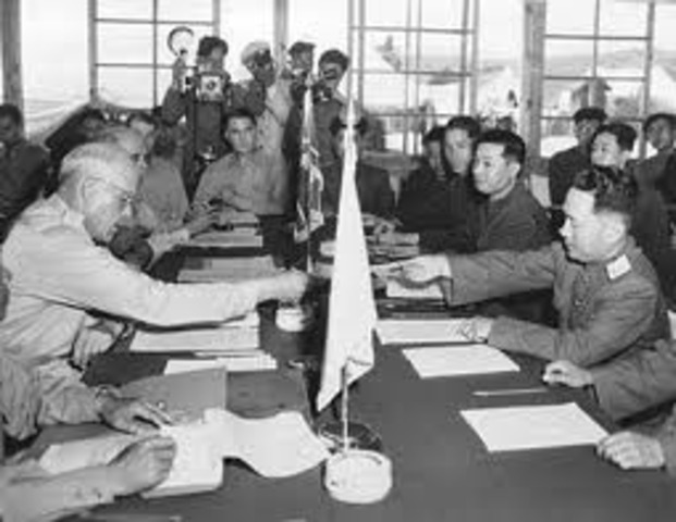 Armistice Signed Ending Korean War