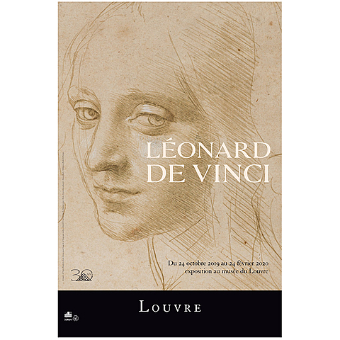 Prof - Communiquer autour d'une exposition / Musée du Louvre "Exposition Léonard de Vinci" (Exposition ouverte au public du 24 octobre 2019 au 24 février 2020. Musée du Louvre. Paris)