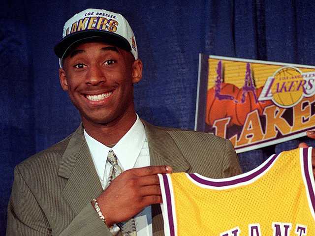 Drafted to LA Lakers
