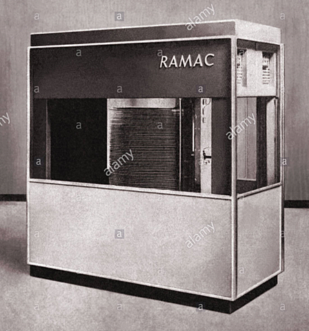 El primer disco duro