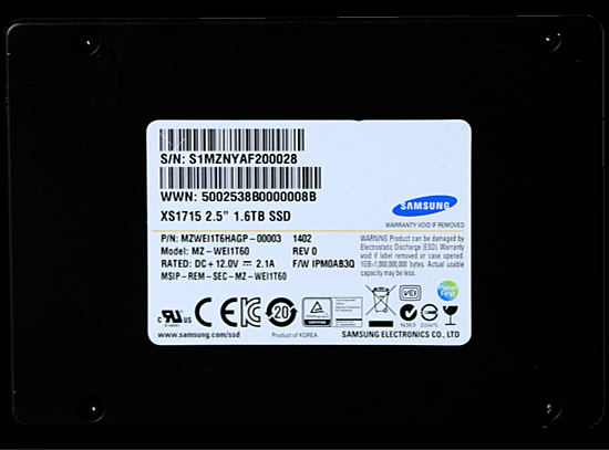 Samsung 1.6TB PCIe NVMe SSD