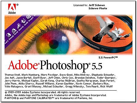 La permanencia de Photoshop 5/5.5