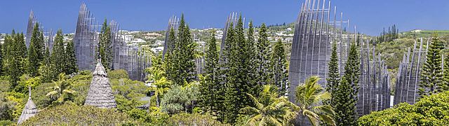 Prof - Intégration / Rupture / Renzo Piano: "Centre culturel Tjibaou" (Architecture. Centre culturel en périphérie de Nouméa, en Nouvelle-Calédonie)