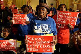 Chicago Board votes to close 50 schools