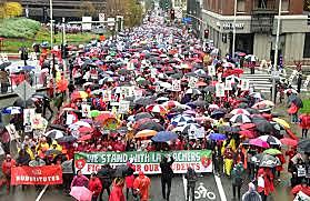 Los Angelas Teachers go Back to Work