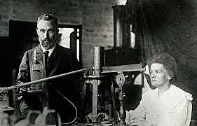 Marie Curie y su esposO
