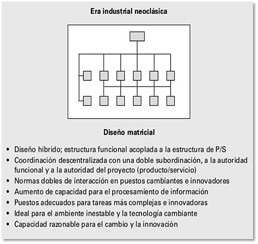 Estructura organizacional predominante