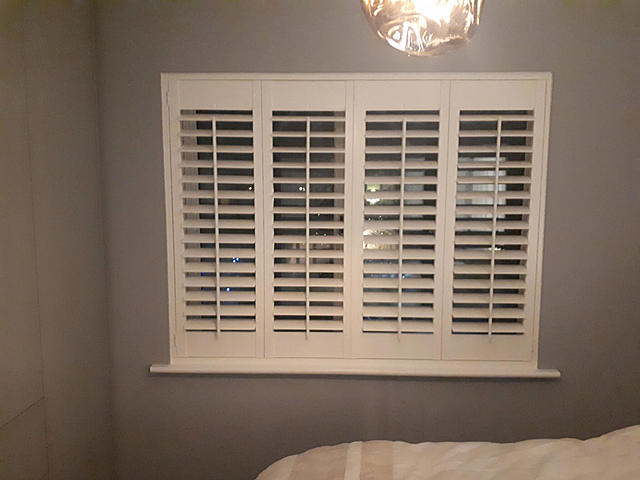 Henry closed the shutters