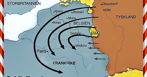 Schlieffenplanen utarbetades 1891-1906