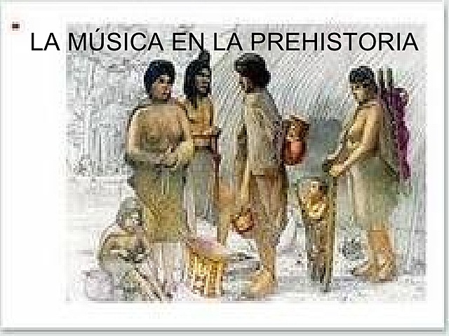 la musica en la prehistoria