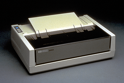 Impresora de inyección de tinta (1976)