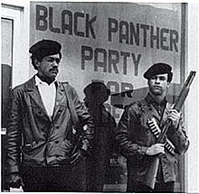 The founding of The Black Panthers