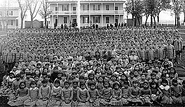Native Americans Put Into Boarding Schools