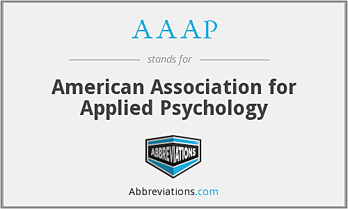 Applied Psychology (AAAP)