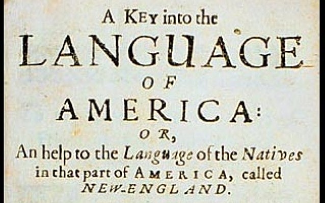 Key to the Language of America