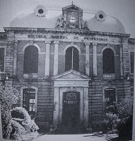 Inaguracion de escuela normal