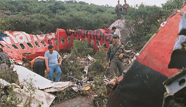 Bomba avión de Avianca