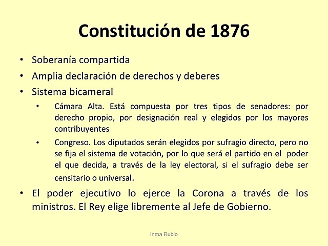 1876 Constitució de 1876