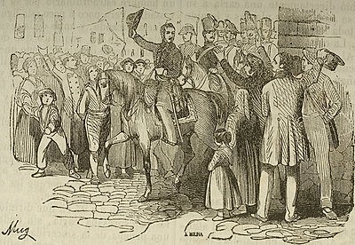 Exili d'Espartero. Isabel II és proclamada major d'edat