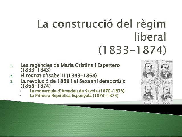 Els progressites al poder. Creació de la Unió liberal